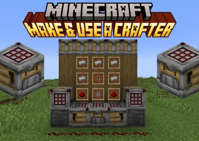 Auto Crafter Minecraft Recipe: Streamline Gameplay