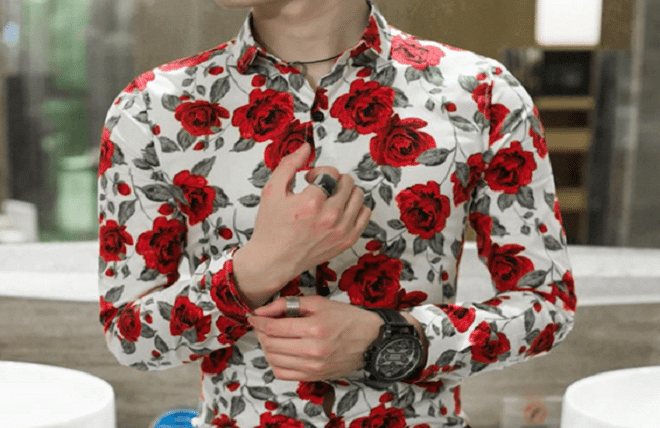 Exploring the Latest Flower Style Casual Men Shirt At The Spark Shop