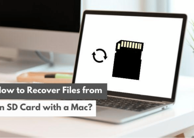 How To Recover Files From an SD Card With a Mac?