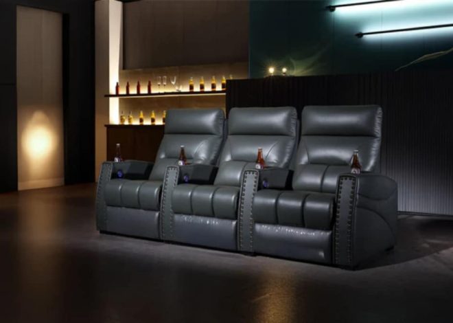 Movie Theater Sofas: Combining Comfort With Aesthetic Appeal