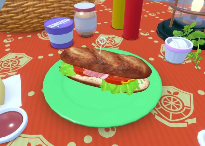 Pokemon Scarlet Shiny Sandwich Recipes